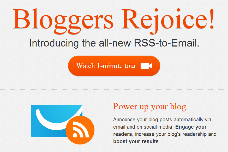 RSS to Email GetResponse Review