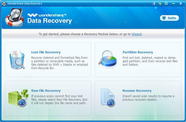 wondershare data recovery instructions