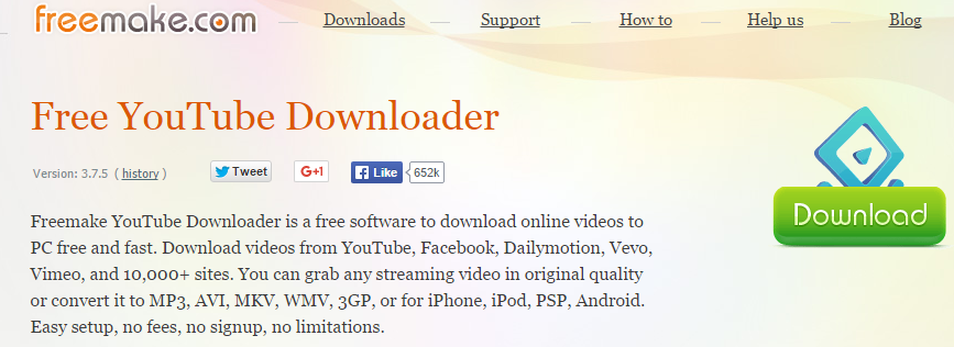 Freemake Free Video Downloader