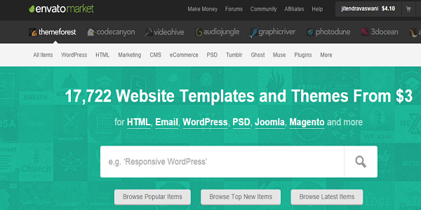 Why to use Themeforest for Premium Themes