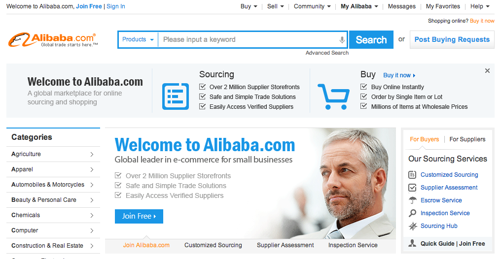 alibaba.com online shopping website