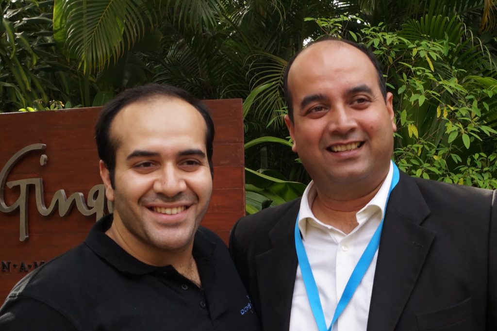 DomainX Co-Organiser Gaurav Kohli with DomainX 2015 speaker Mr. Rodney Ryder