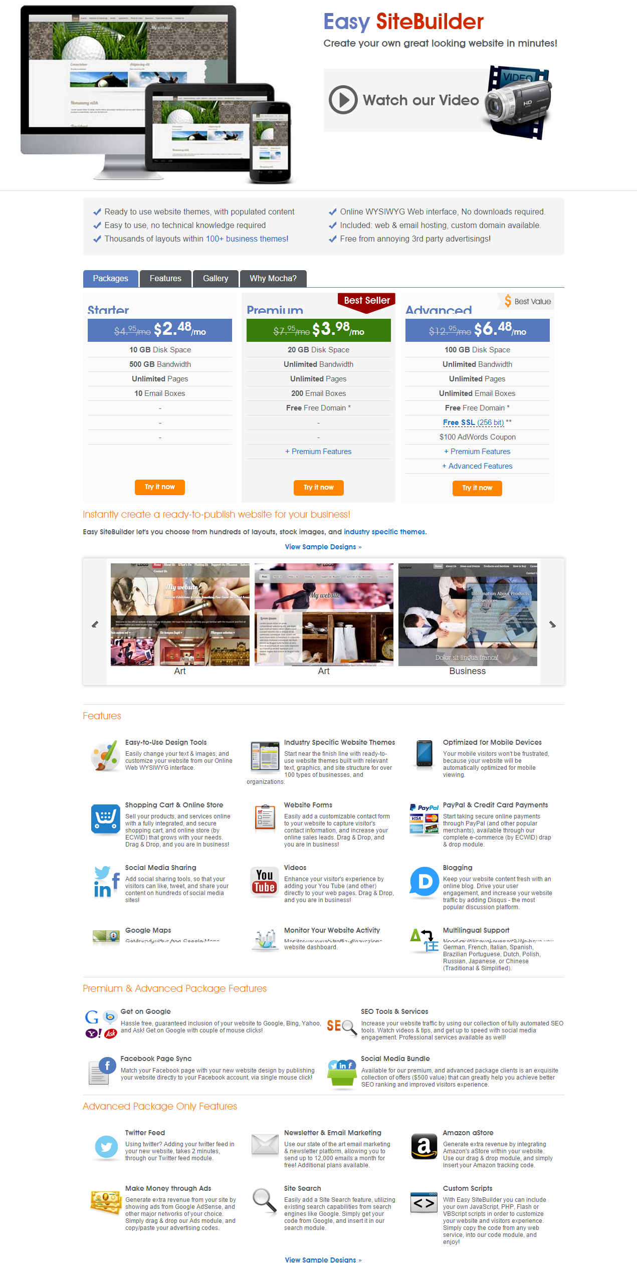 MochaHost website builder - MochaHost Coupon Code