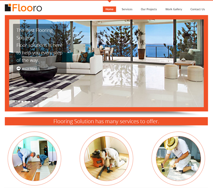 Flooro WordPress Theme