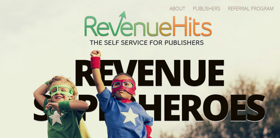 RevenueHits ad network