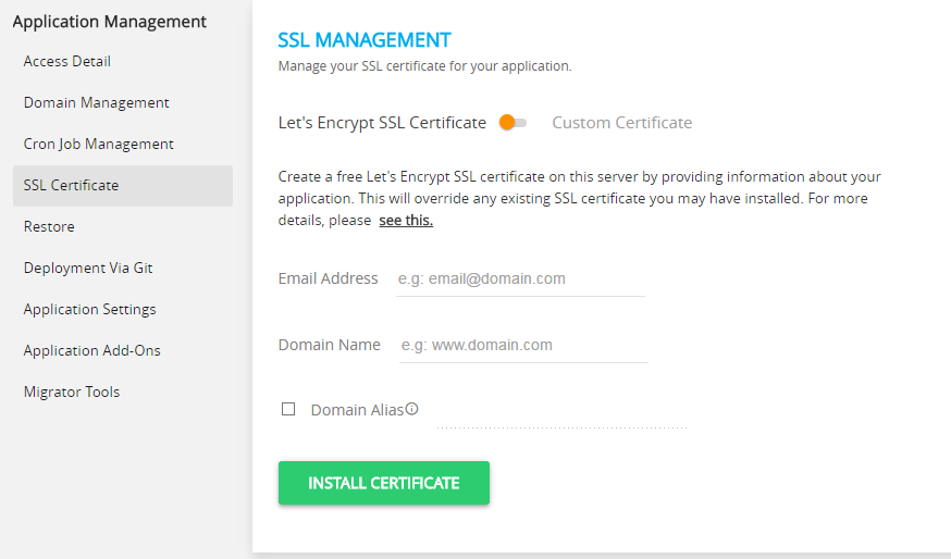SSL Management 