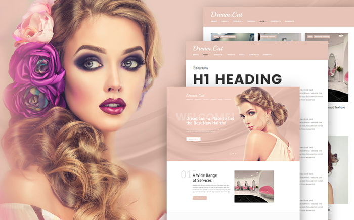 DreamCut WordPress Template