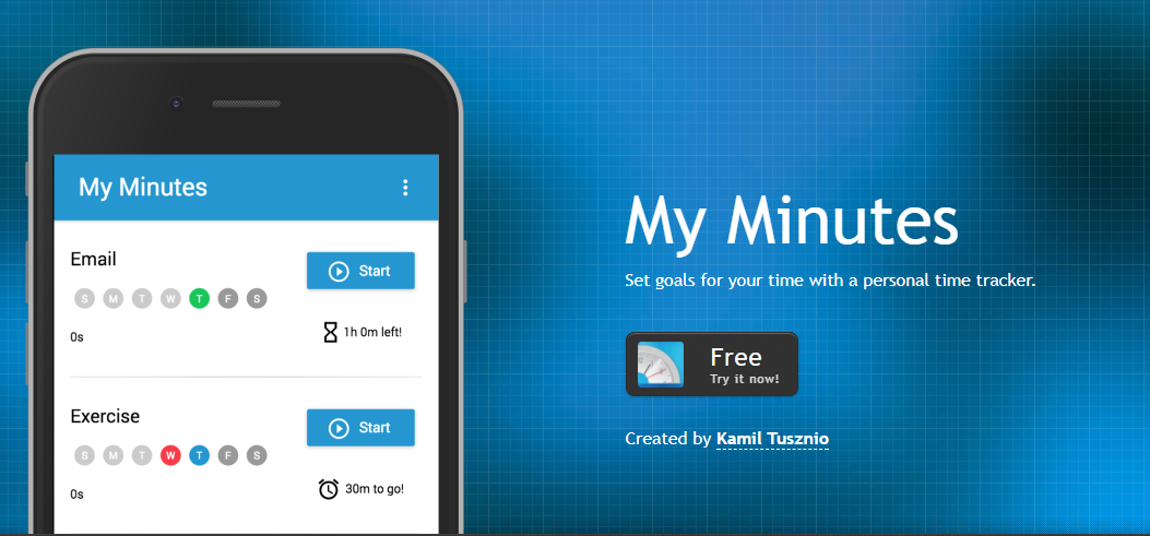 My Minutes - Best time tracking app