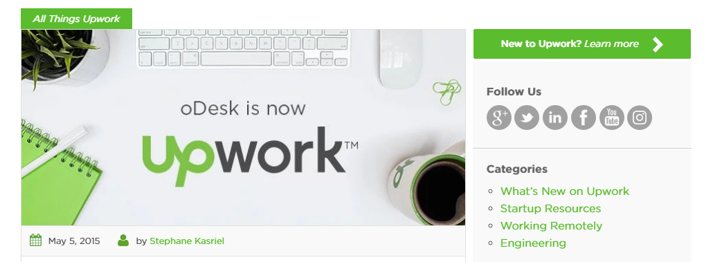 Upwork - Virtual Assistance Job Website