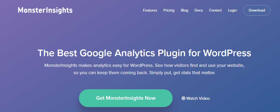 Google Analytics- MonsterInsights