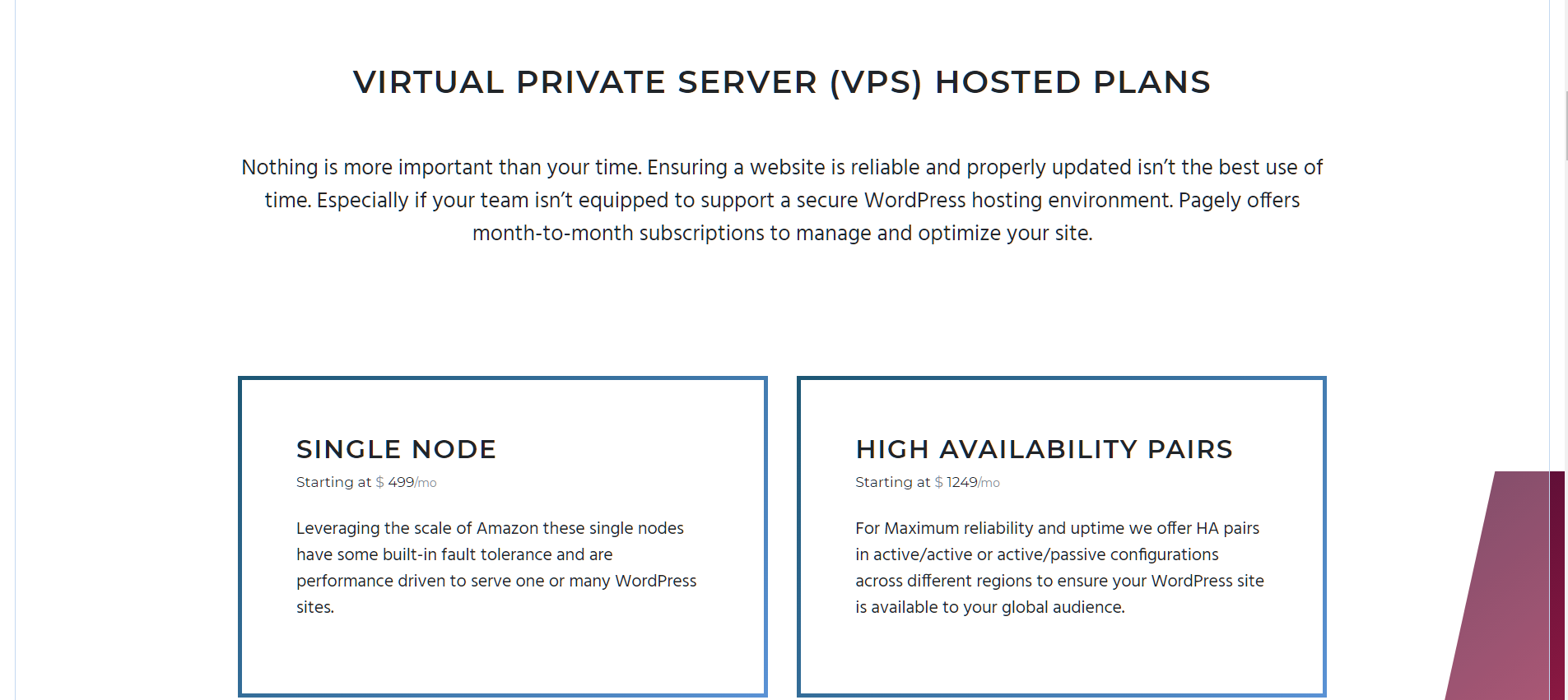 Pagely Review- WordPress Hosting Plans