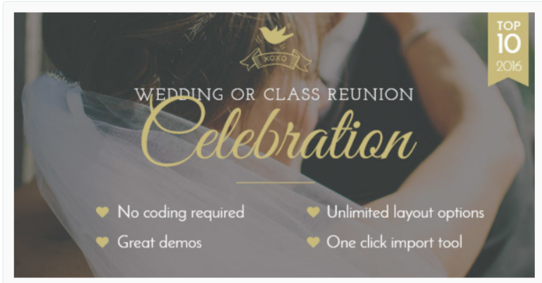 Celebration- WordPress Wedding Themes
