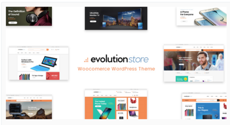 Evolution - WordPress Admin Themes
