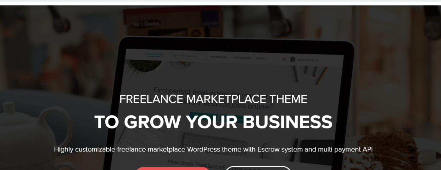 FreelanceEngine - Marketplace WordPress Themes