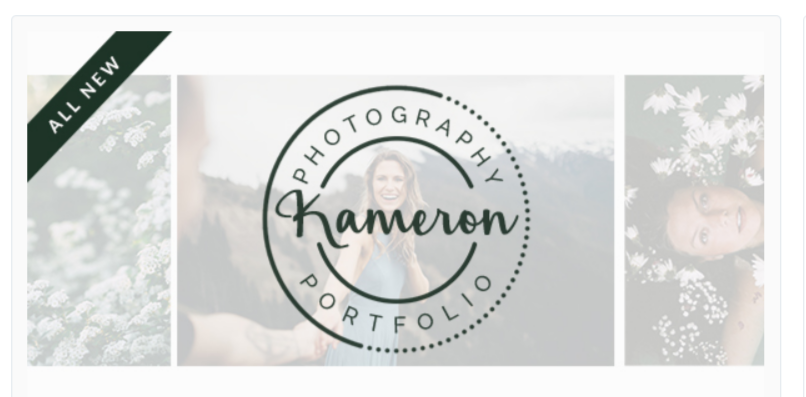 Kameron- Photography WordPress Themes