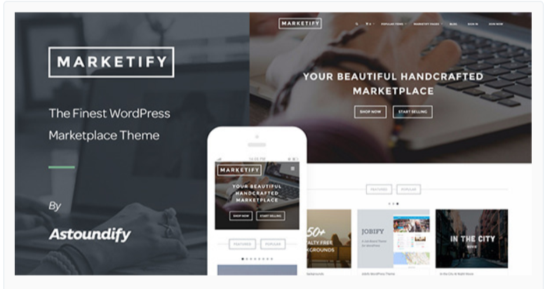 Marketify - Marketplace WordPress Themes