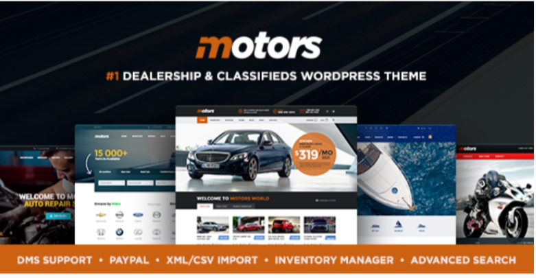 Motors- Marketplace WordPress Themes