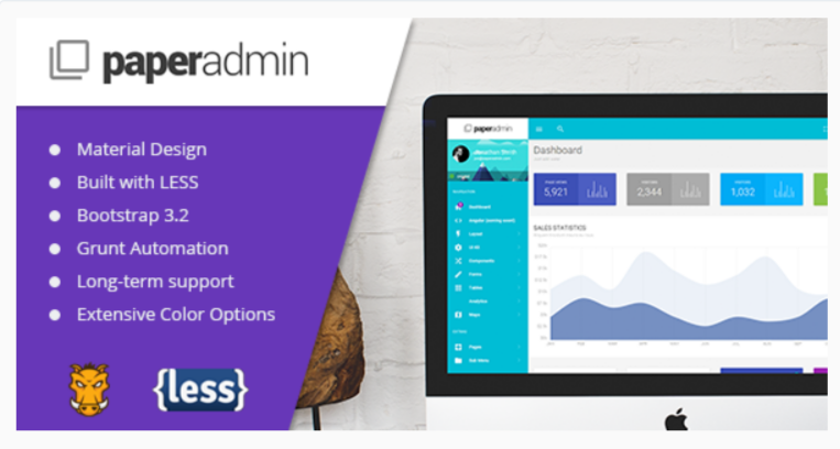 PaperAdmin- WordPress Admin Themes