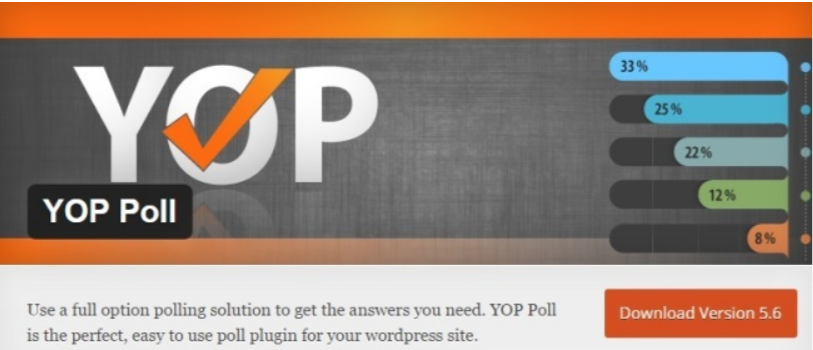 YOP Poll- WordPress Poll Plugins