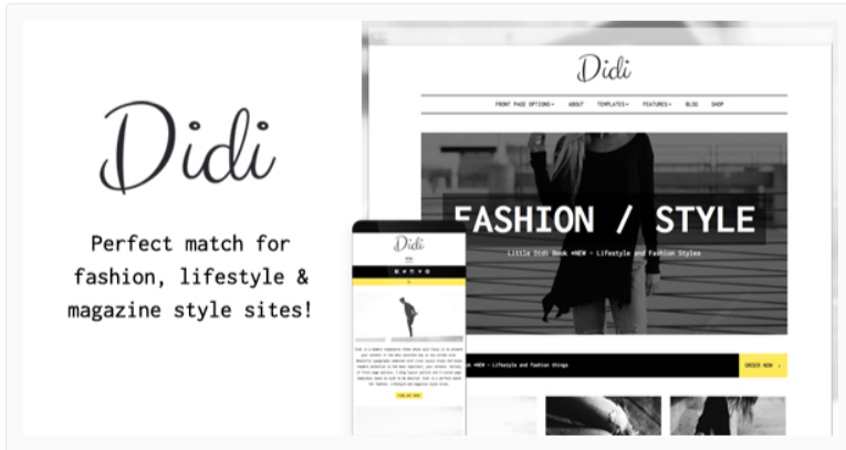 Didi - Fashion WordPress Themes