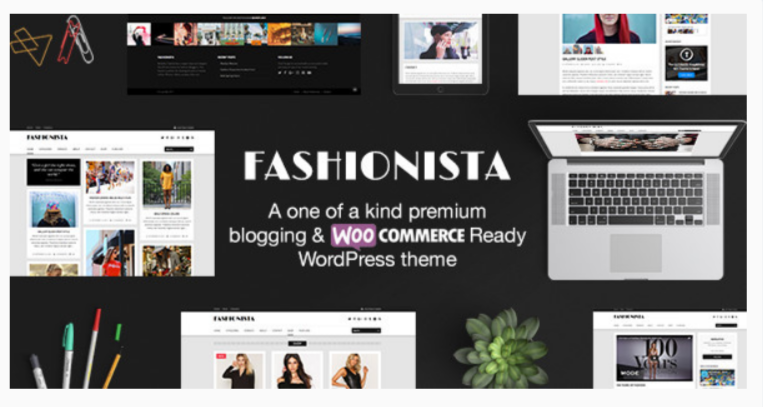 Fashionista - Fashion WordPress Themes