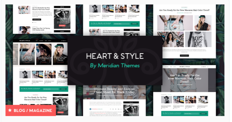 Heart & Style - Fashion WordPress Themes