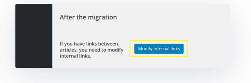 Modify Internal Links- Migrate Joomla to WordPress