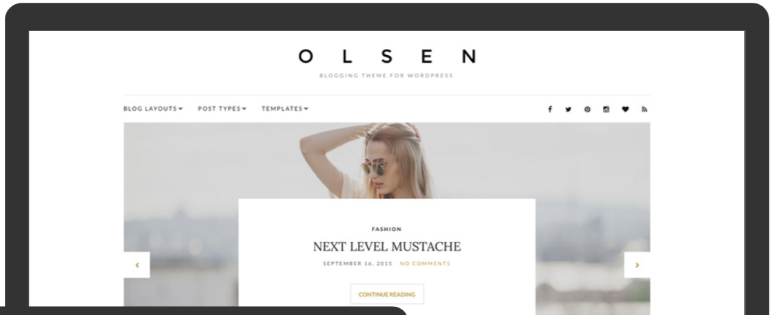 Olsen- Fashion WordPress Themes