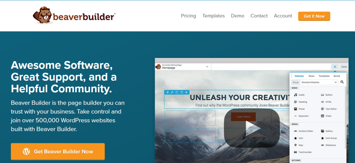 Beaver Builder - WordPress Page Builder Plugins