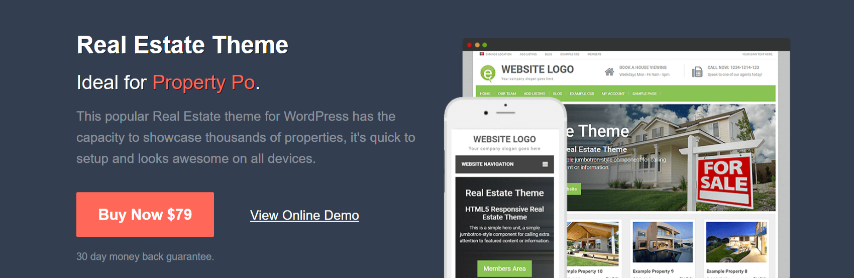 WordPress Real Estate Theme - PremiumPress ReviewWordPress Real Estate Theme - PremiumPress Review