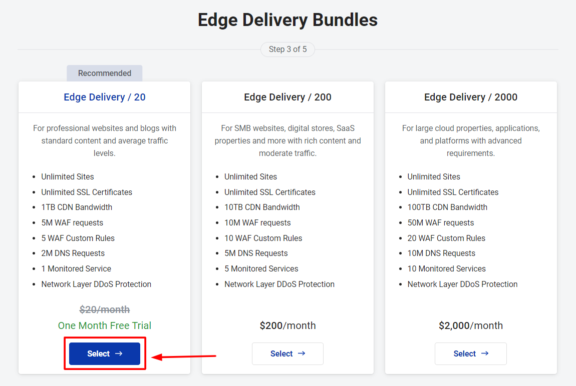 Select Edge Delivery Bundles