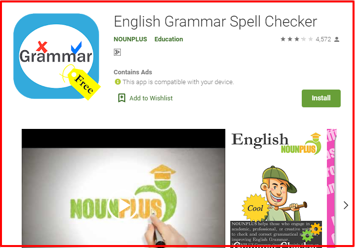 English Grammar Spell Checker Overview