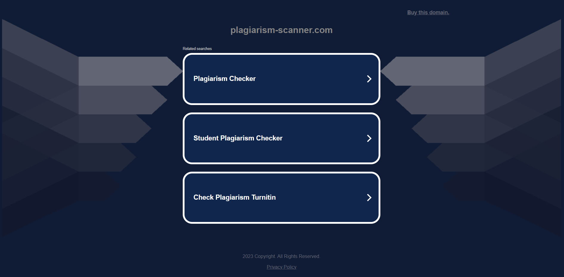 PlagarismScanner Overview