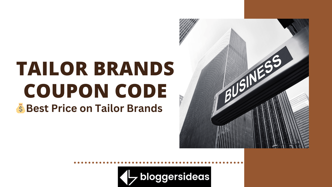 Tailor Brands Coupon Code