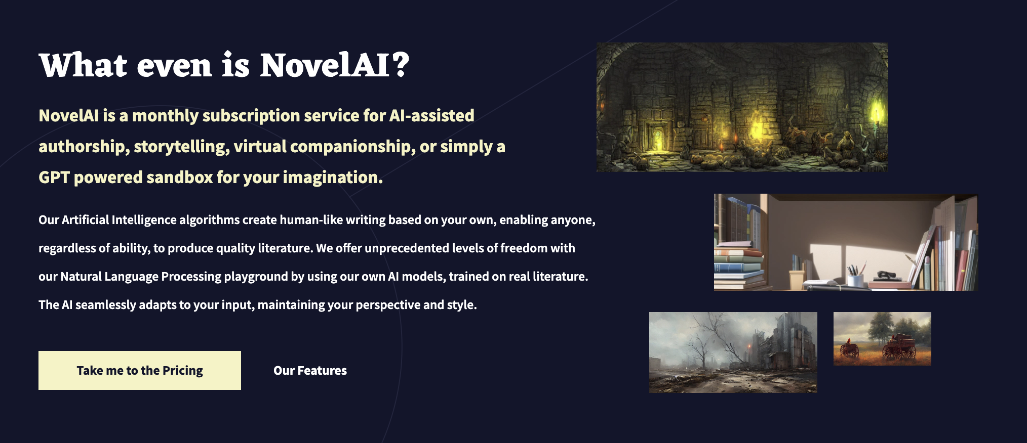 WHAT IS NOVEL AI