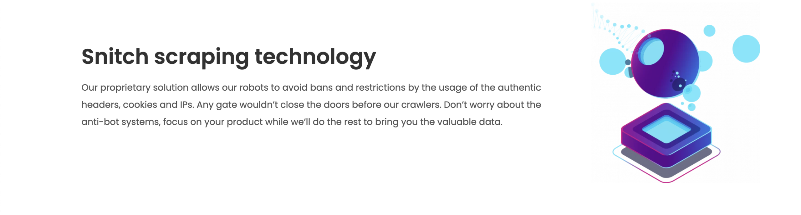 DataImpulse Snitch scraping technology