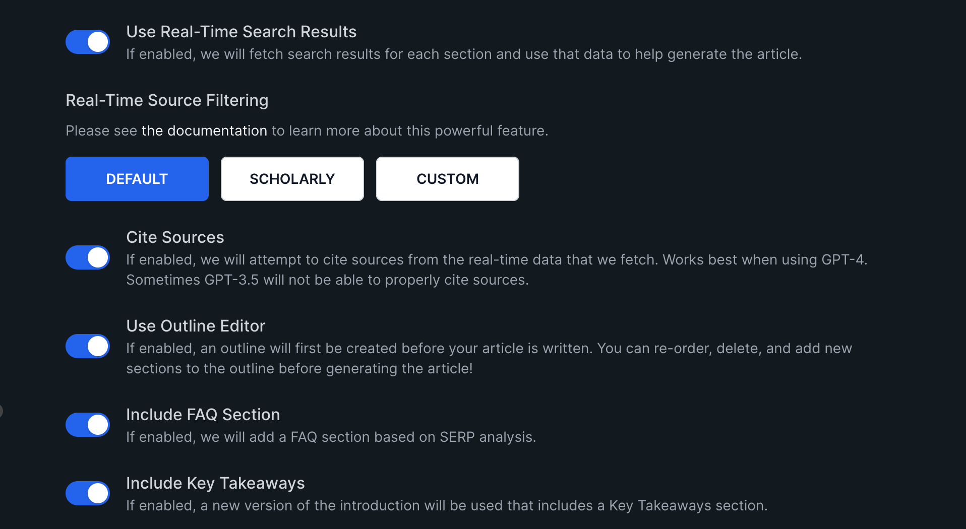 KoalaWriter Review: Search Results