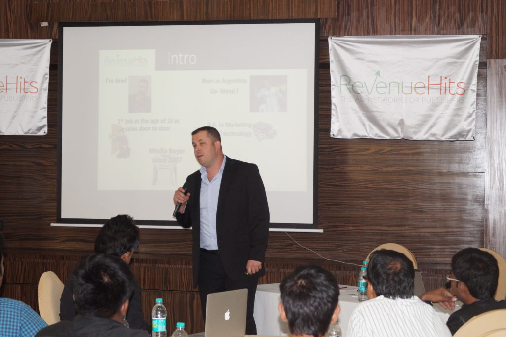 Revenuehits ad network meet up delhi 2015 