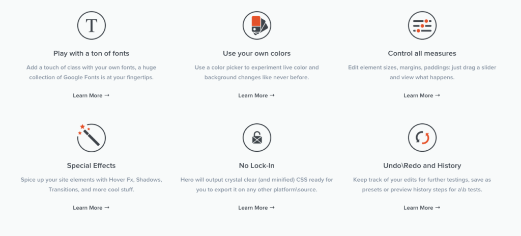 CSS Hero features Customize WordPress Themes Live Visual CSS Editor