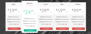 GreenGeeks Reseller Hosting Plans