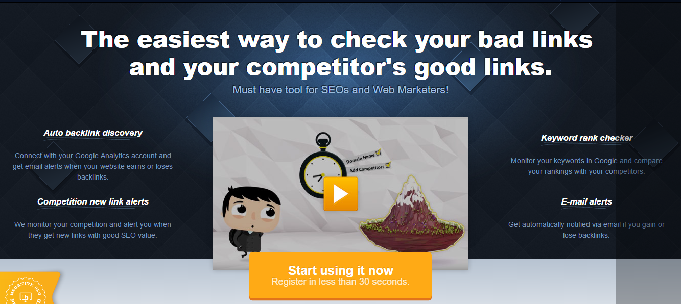 SEMrush Alternatives Monitor Backlinks- backlinks checker