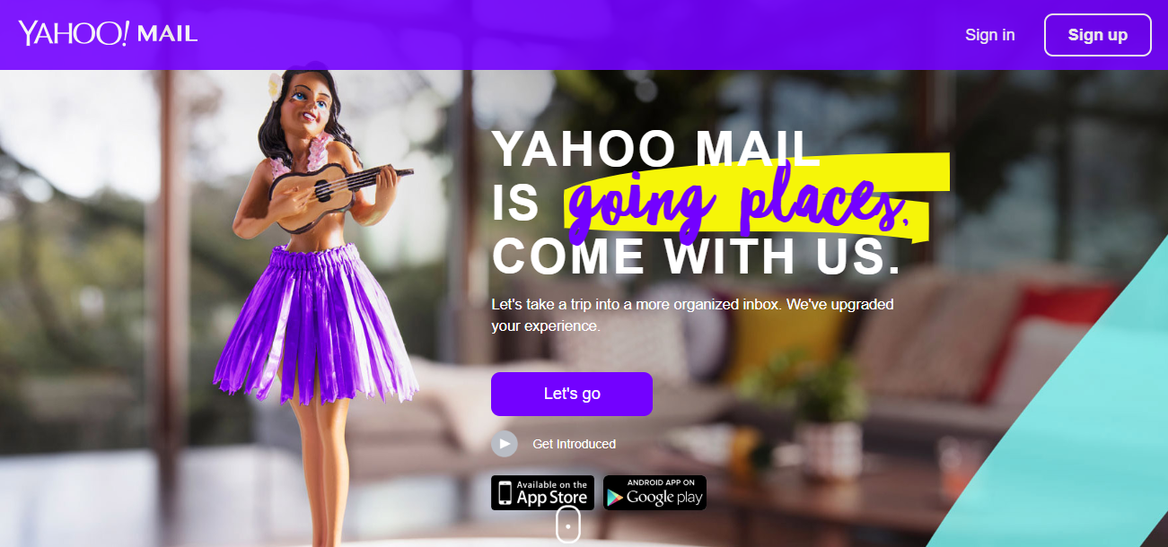 Yahoo coupons - login page