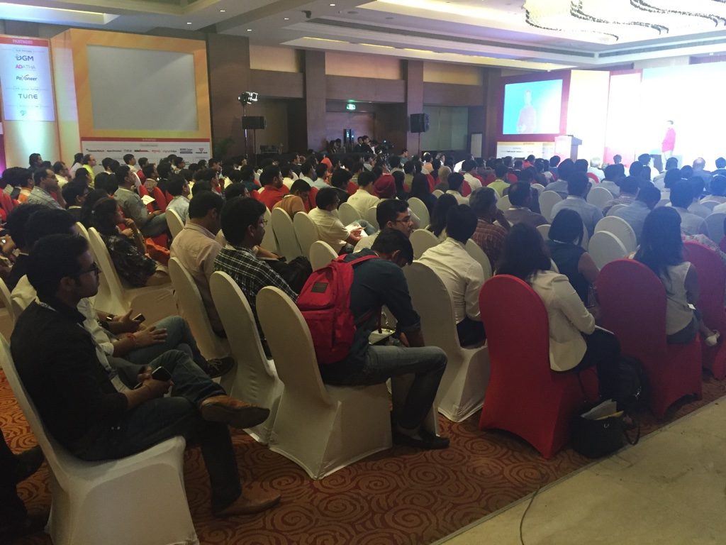 India Affiliate Summit 2015 Delhi 2 crowded