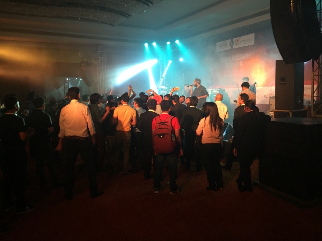 India Affiliate Summit 2015 Delhi Agnee Band