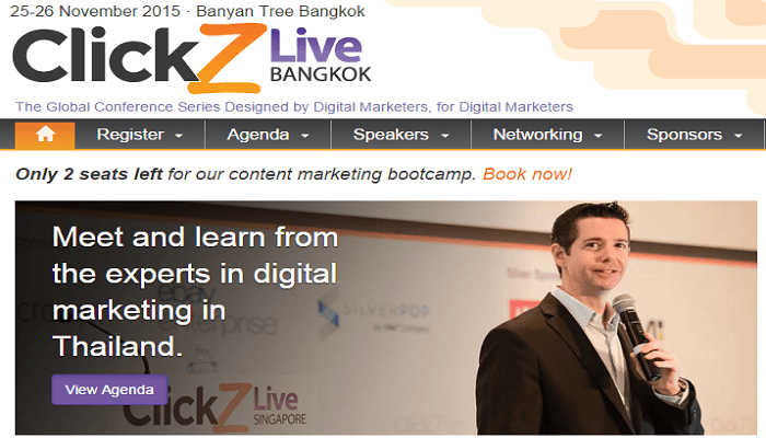 ClickZ Live Bangkok November