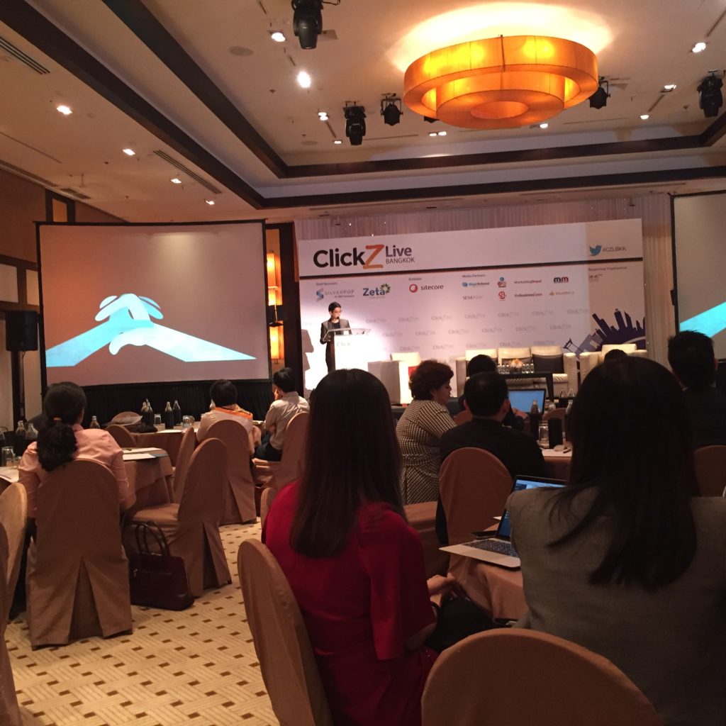 Clickz live bangkok 2015 inside view