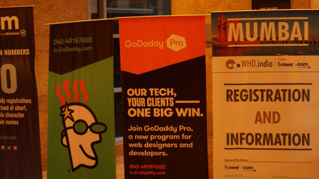 Godaddy at WHD mumbai India