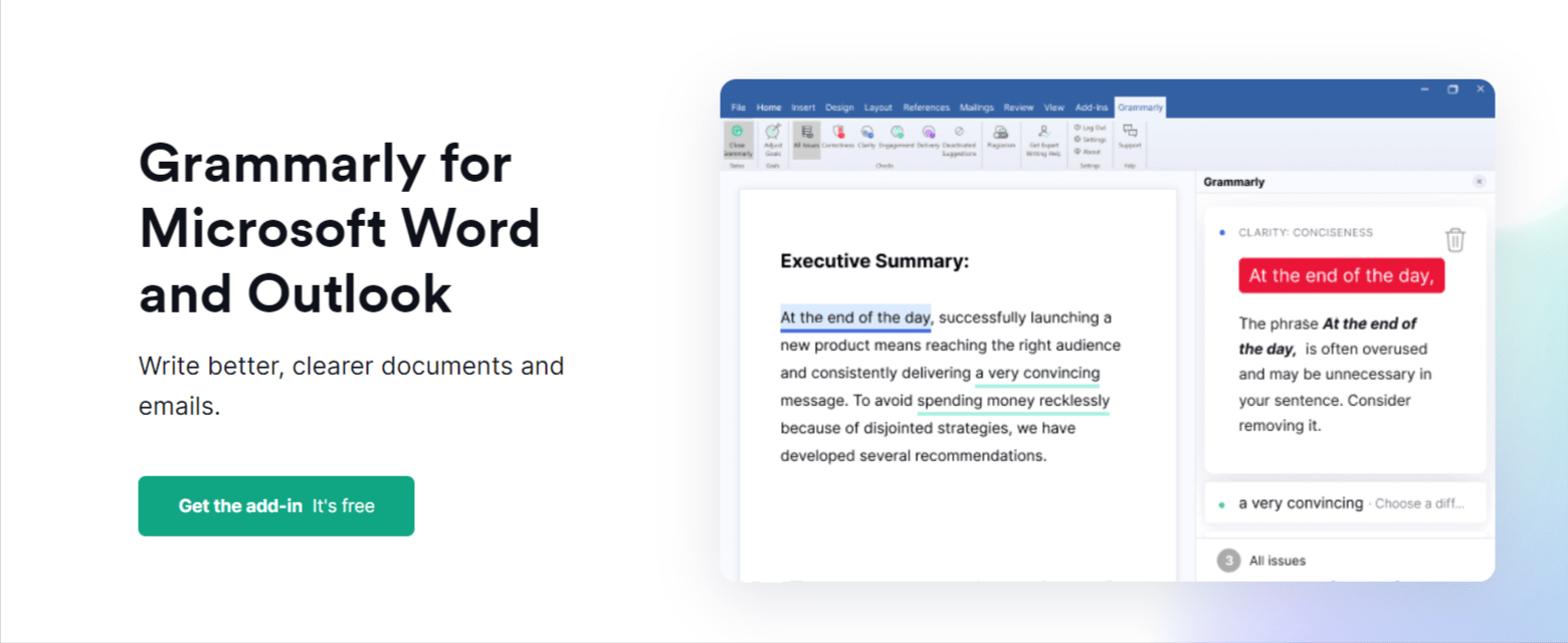 Grammarly for MS -Grammarly Review