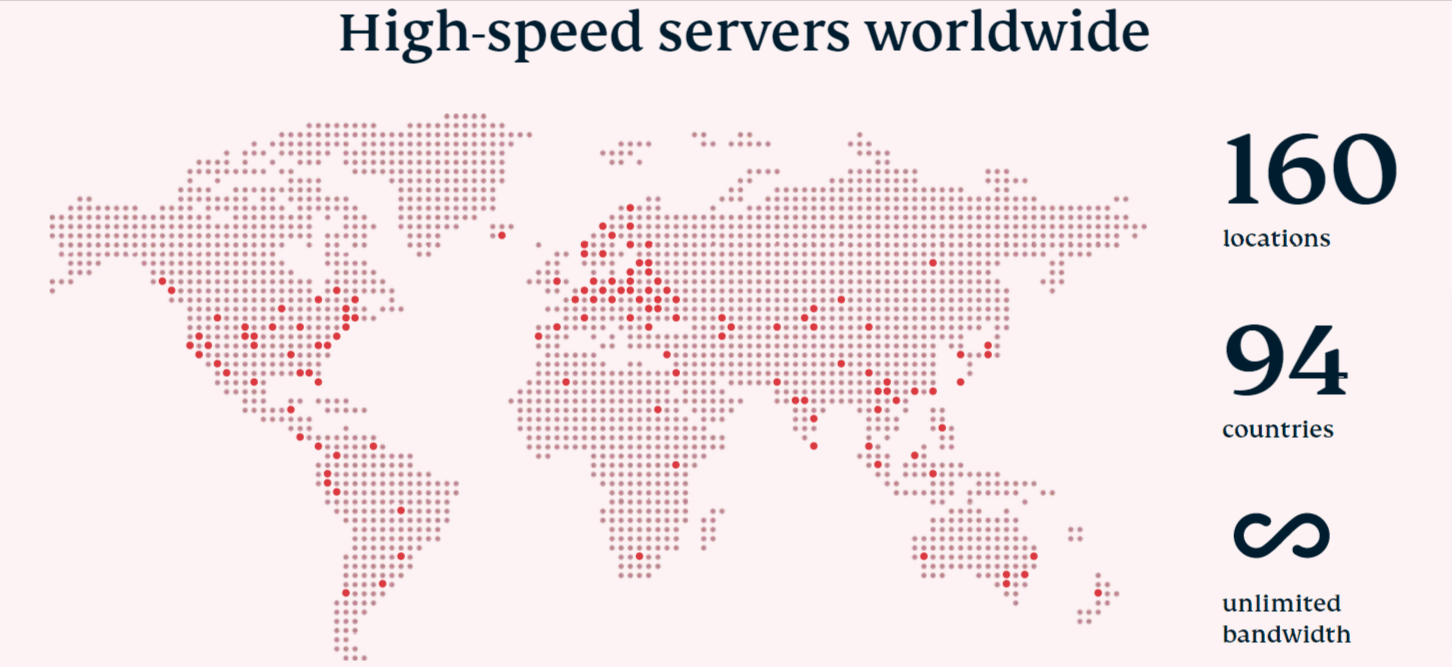 high speed servers worldwide