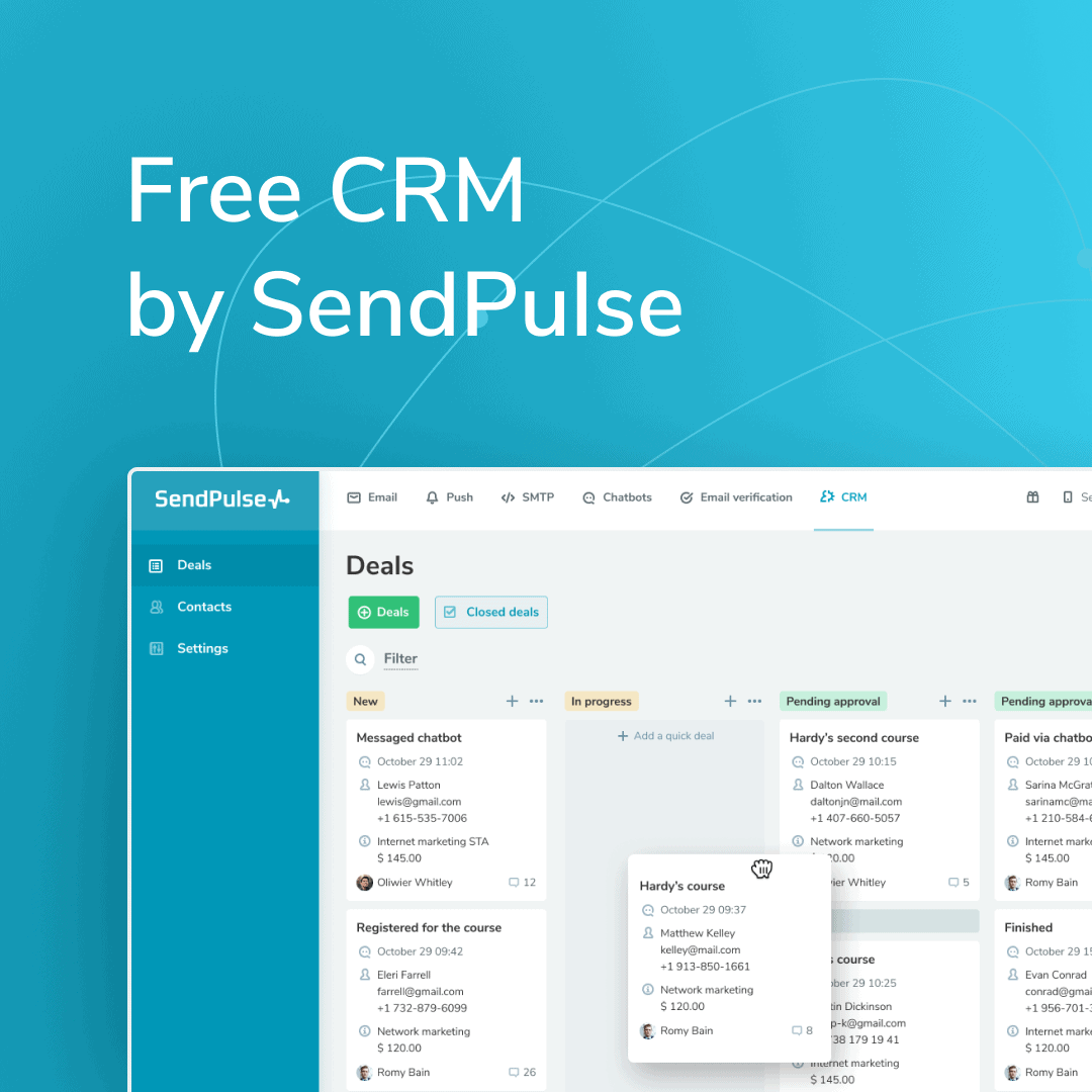 Sendpulse CRM Review